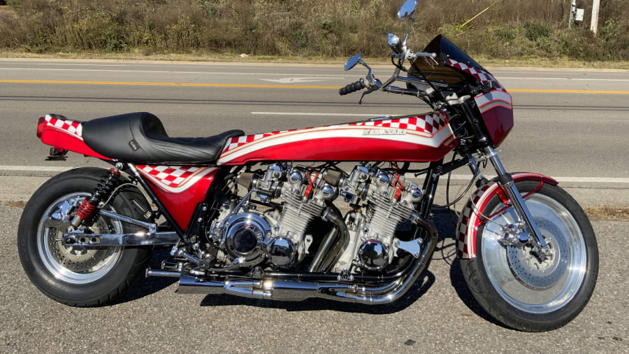 1973 Kawasaki Z1 Twin Engine Custom For Sale At Auction 1973 Kawasaki Z1 Twin Engine Custom For Sale At Auction