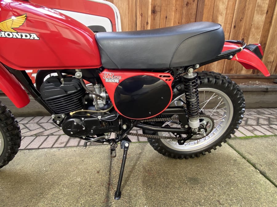 Garde-boue Avant D'origine Pour Honda MR 175 (1977) - Motocross Twinshock Classic - Japon