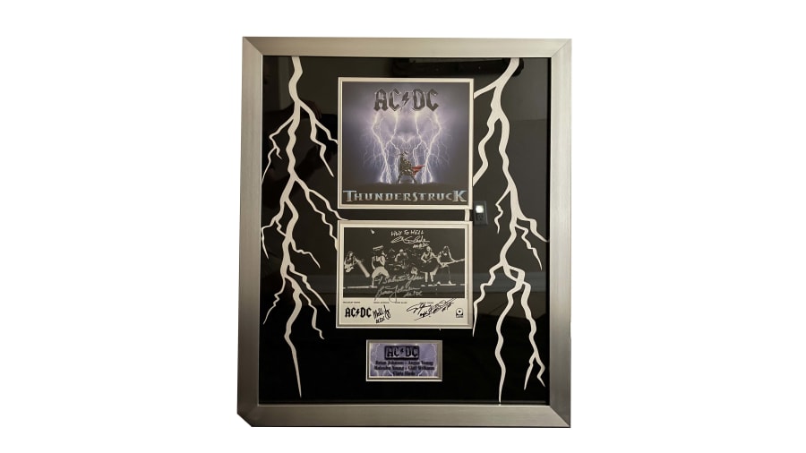 AC/DC Original Signature Collage for Sale at Auction - Mecum Auctions