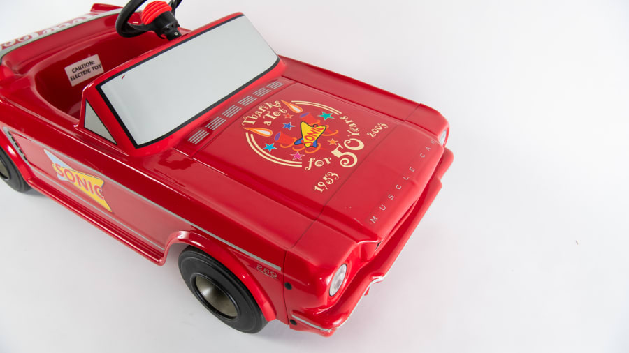 Sonic Drive-In Mustang Electric Pedal Car For Sale At