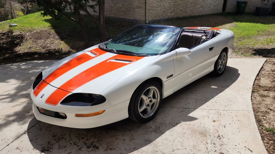 1996 Chevrolet Camaro Z28 Convertible — market value and price history