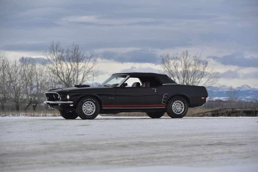 1969 mustang convertible black