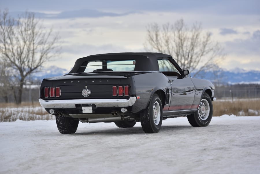 1969 mustang convertible black