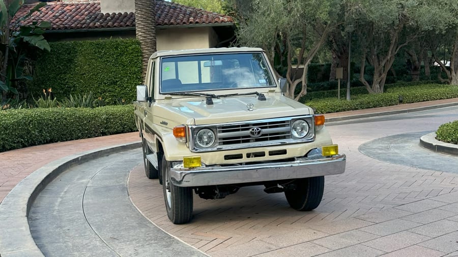 1991 Toyota FJ-75 Land Cruiser Pickup For Sale At Auction - Mecum
