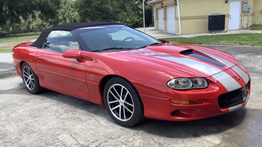 2002 Chevrolet Camaro SS 35th Anniversary Convertible for Sale at ...