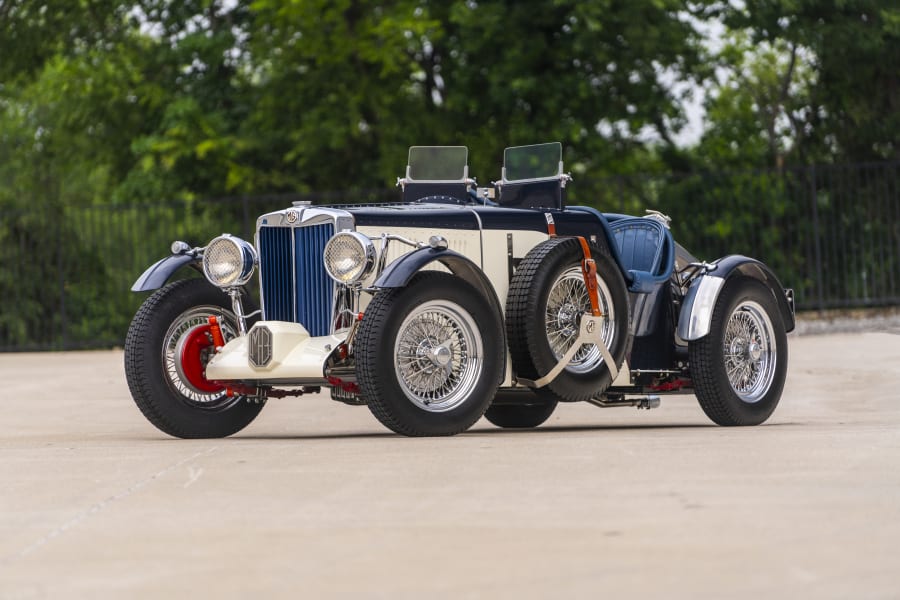 1948 MG TC スポーツロードスター 1/16 - メルカリ