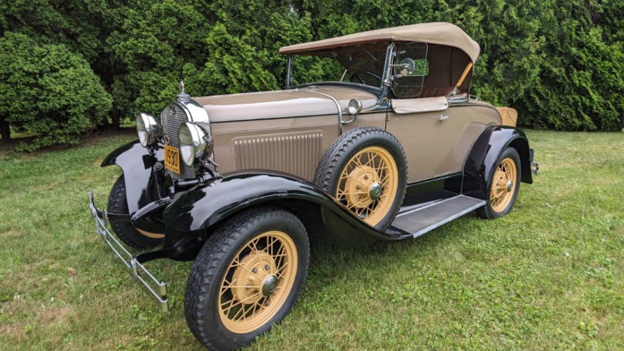 1930 Ford Model A Deluxe Roadster For Sale At Auction - Mecum Auctions