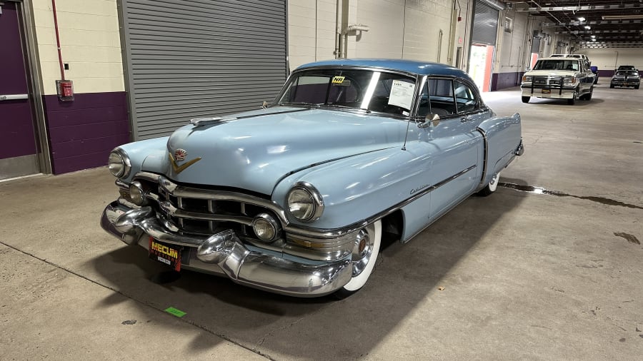 Brooklin 1952 Cadillac S62 Coupe – échelle 1/43, Bleu Nassau/Olympic