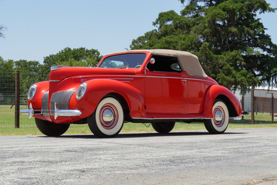 1939 Lincoln Zephyr Convertible For Sale At Auction - Mecum