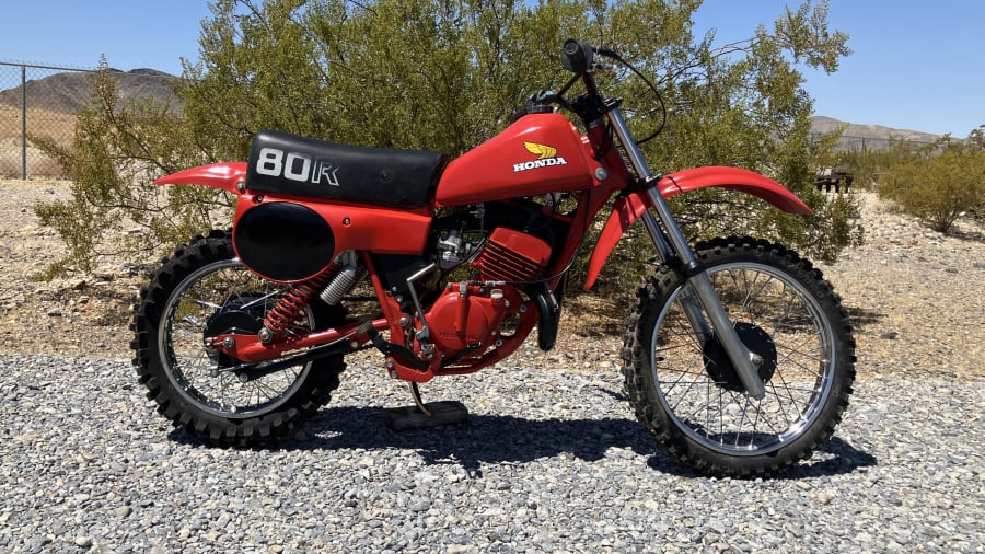 Honda CR80R 1980 (A) USA parts lists and schematics