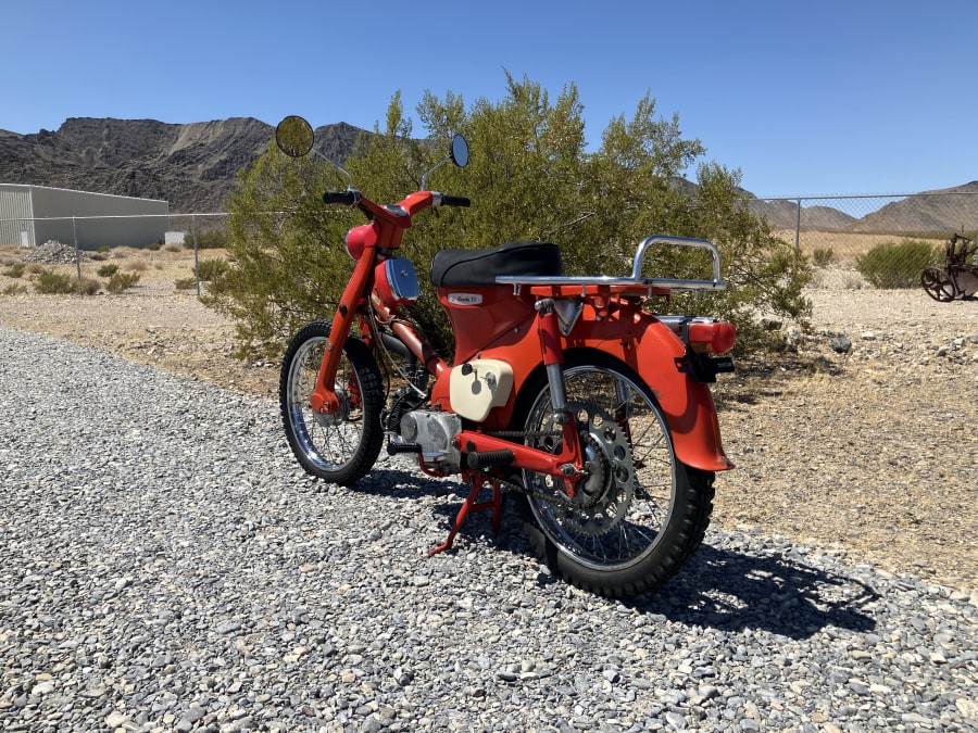 1965 Honda C105T 55CC Tral Bke - YouTube