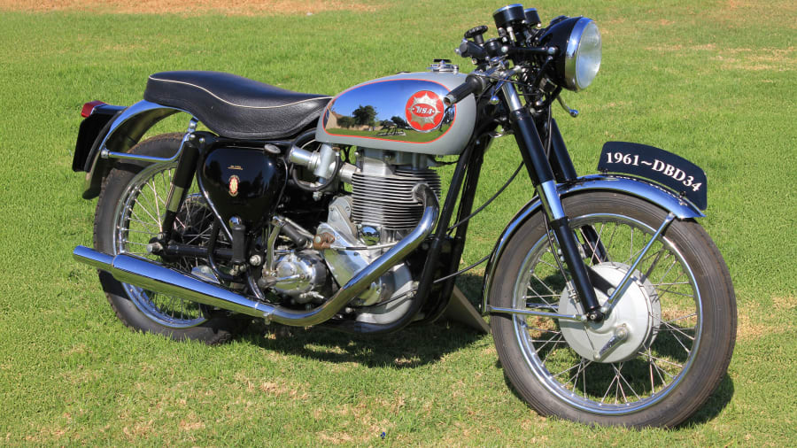 1962 BSA DBD34 Gold Star For Sale At Auction - Mecum Auctions