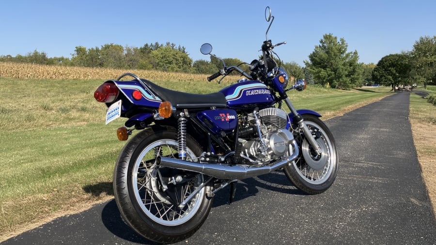 1972 Kawasaki H2 750 Mach IV 4-Cylinder Millyard Special For Sale