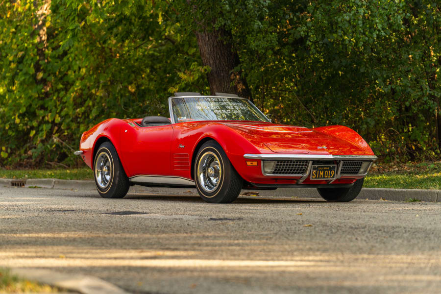 ベジット　パラレル　シャロット 1970 Chevrolet Corvette ZR1 Pilot Car Convertible For Sale