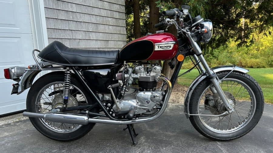 1973 Triumph T140V Bonneville 750 For Sale At Auction - Mecum Auctions