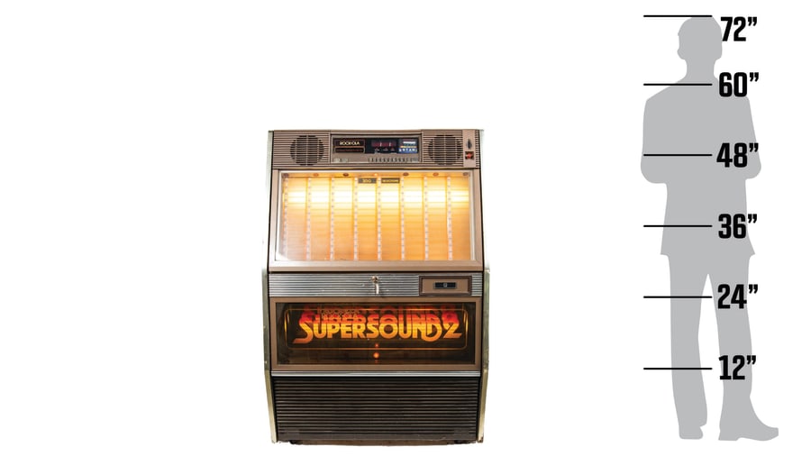 マリン ラジオ Lot Detail - MULTI-COIN ROCK-OLA MODEL 1414 PHONOGRAPH JUKEBOX.