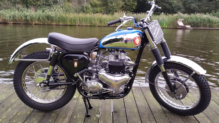 1960 BSA A10 Spitfire Scrambler For Sale At Auction - Mecum Auctions