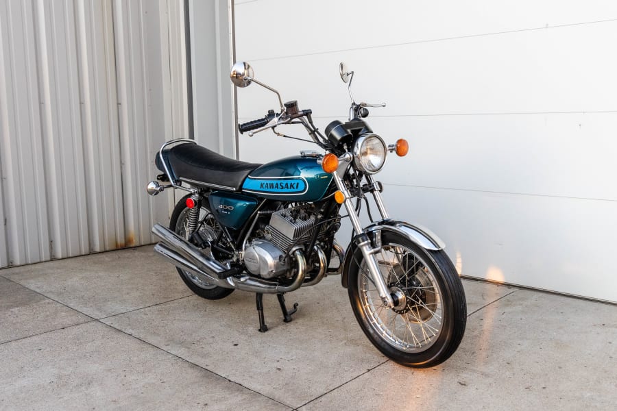 1974 Kawasaki S3 400 Mach II For Sale At Auction - Mecum Auctions
