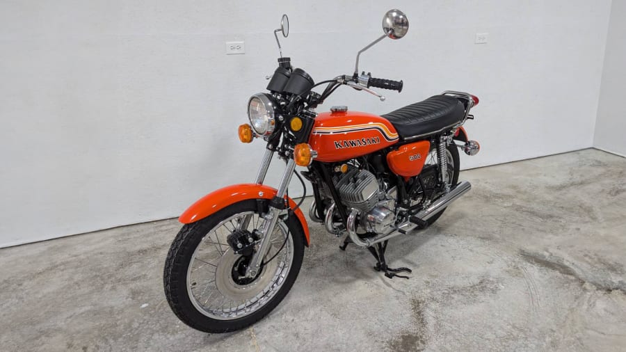 1972 Kawasaki H1B 500 Mach III For Sale At Auction - Mecum Auctions