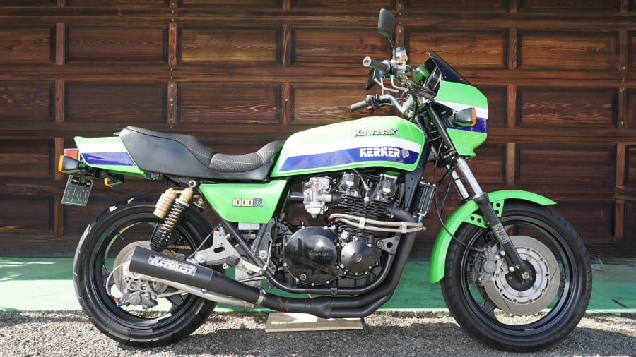 ks No Reserve: Modified 1983 Kawasaki KZ1000 for sale on BaT