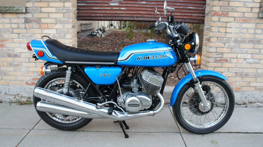 1972 Kawasaki H2 750 Mach IV For Sale At Auction - Mecum Auctions