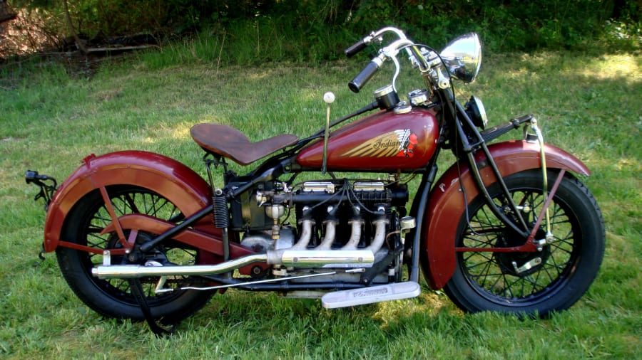 所さん⭐INDIAN FOUR 1932 直列4気筒エンジン搭載 1932 Indian Four For Sale At Auction - Mecum Auctions