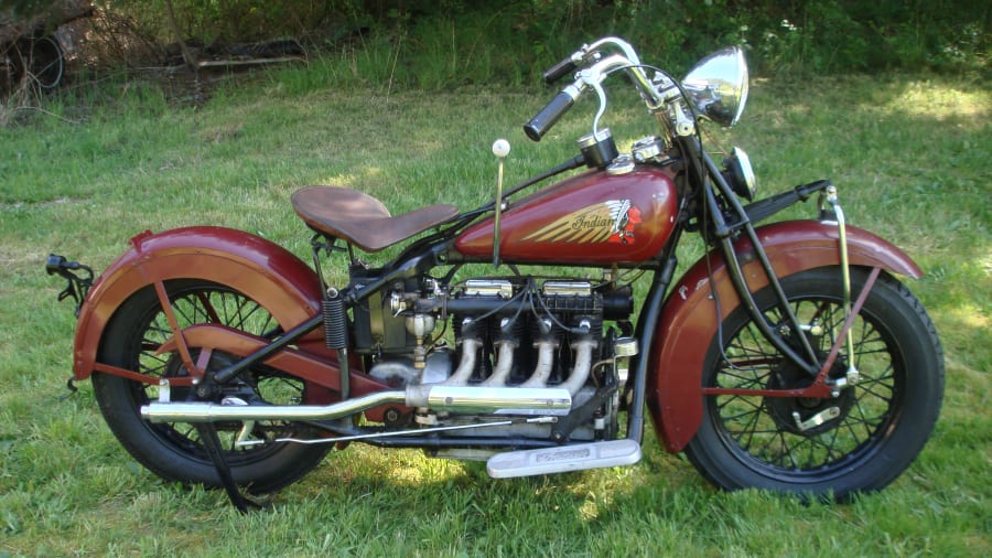 所さん⭐INDIAN FOUR 1932 直列4気筒エンジン搭載 1932 Indian Four For Sale At Auction - Mecum Auctions