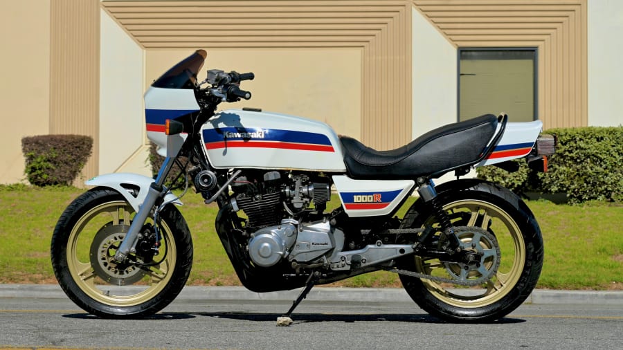 エルビス 1982 Kawasaki ELR KZ1000R – Iconic Motorbike Auctions