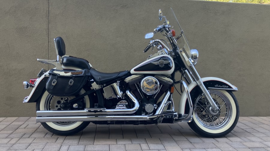 1993 HarleyDavidson FLSTN Heritage Softail Nostalgia “Moo Glide” for