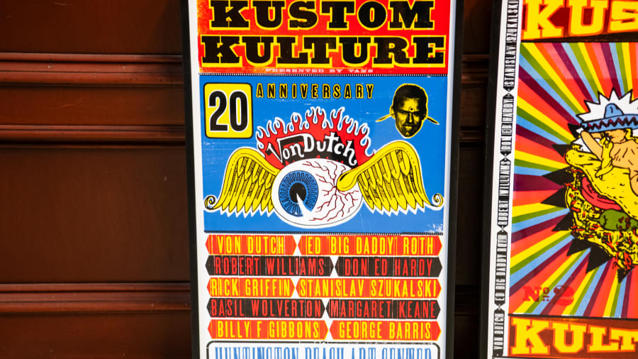 ROBERT WILLIAMS ポスター KUSTOM KULTURE 1993 ROBERT WILLIAMS ポスター KUSTOM KULTURE 1993 ROBERT WILLIAMS