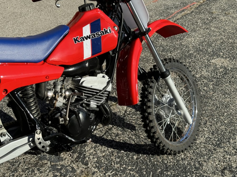 K  1984 Kawasaki KDX 80 For Sale At Auction - Mecum Auctions