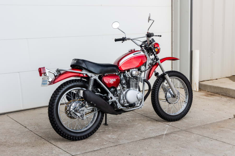 1971 Honda SL350 Side Cover Decals – New Reproduction