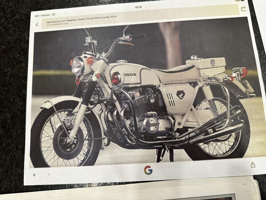 1970 Honda CB750 Police For Sale At Auction - Mecum Auctions 1970 Honda CB750 Police For Sale At Auction - Mecum Auctions