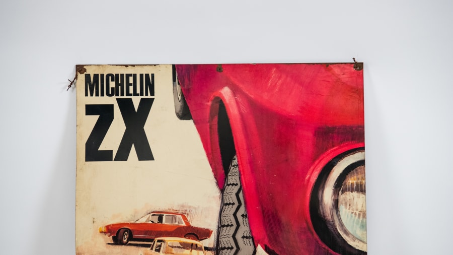 ポスター ma Michelin ZX Single-Sided Tin Sign For Sale At Auction - Mecum Auctions