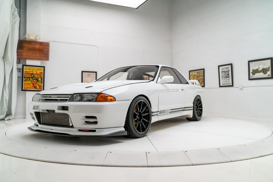 #31907 ニッサン　R32 スカイライン レイズヒコセブン日産スカイラインGT-R R32埼玉県警察高速道路