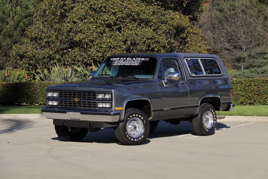 1989 Chevrolet Blazer For Sale At Auction - Mecum Auctions