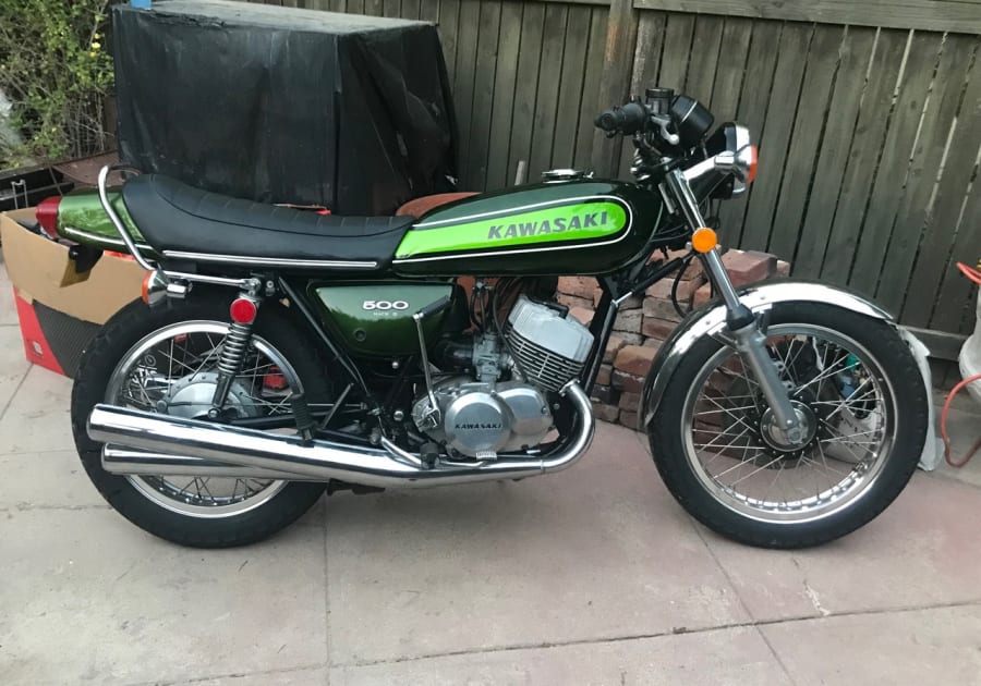 1973 Kawasaki H1 500 Mach III For Sale At Auction - Mecum Auctions