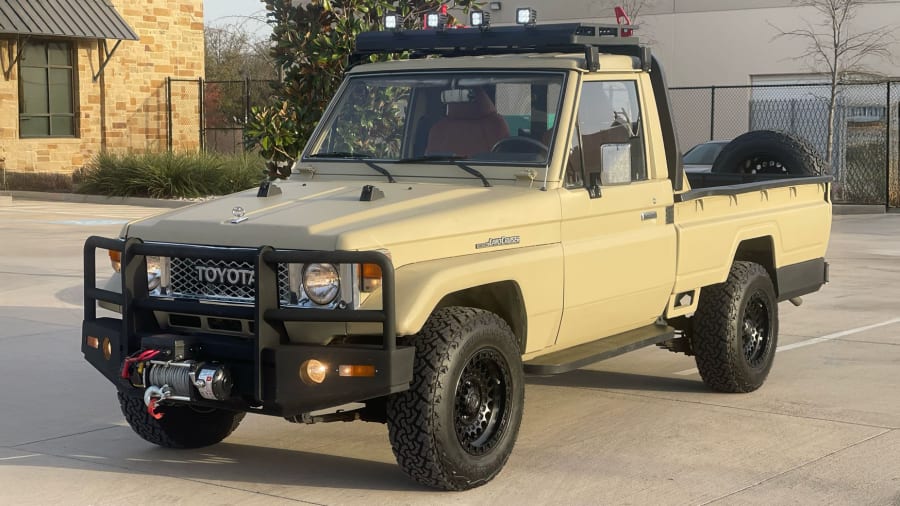 1988 Toyota FJ-75 Land Cruiser Pickup For Sale At Auction - Mecum