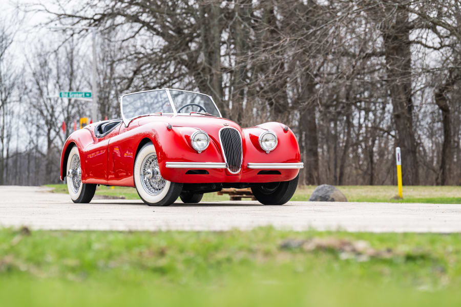 1953 Jaguar XK120 Roadster For Sale At Auction - Mecum Auctions