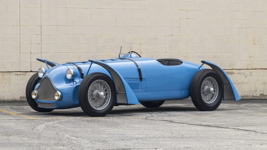 Miniature Delahaye 175S Dandy Cabriolet Chapron 1948 – Ilario, Résine 1/43, Sn815014