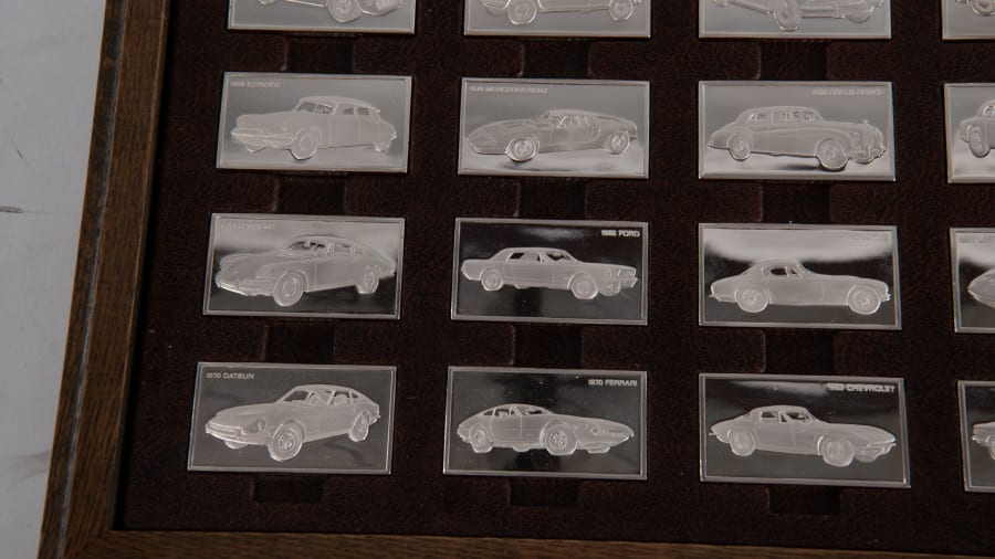 Franklin Mint Centennial Car Ingots Collection Sterling Silver For