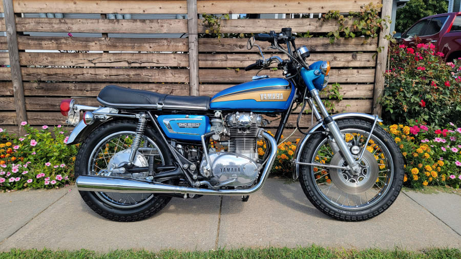 1973 Yamaha TX650 For Sale At Auction - Mecum Auctions