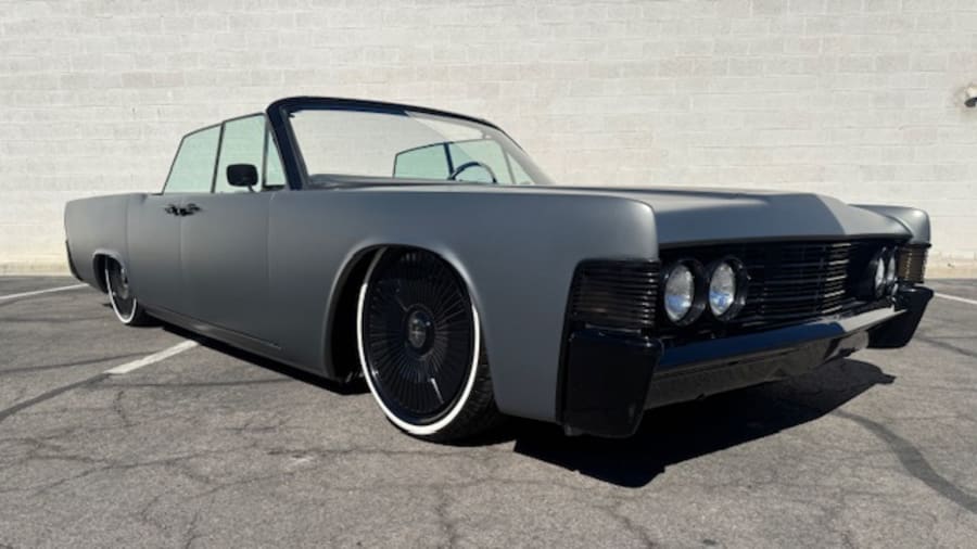 1965 Lincoln Continental Custom Convertible For Sale At Auction