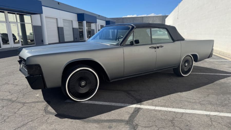 1965 Lincoln Continental Custom Convertible For Sale At Auction