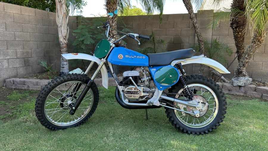 1976 Bultaco Pursang 250 Mk9 Model 167 For Sale At Auction - Mecum