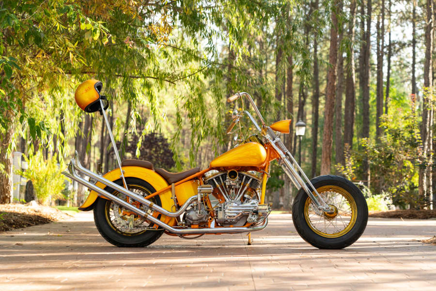 1955 Harley-Davidson FLH Panhead Custom For Sale At Auction