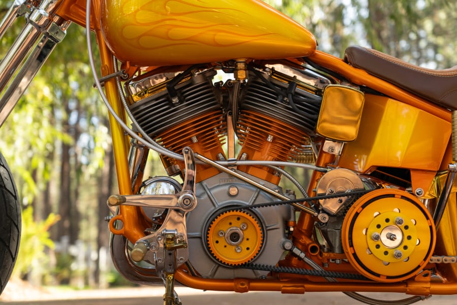 1955 Harley-Davidson FLH Panhead Custom For Sale At Auction