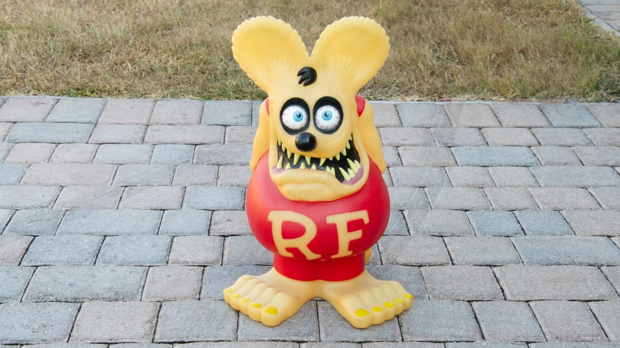 Rat Fink Funko's Wacky-Wobbler Glow In The Dark Coin Bank For Sale