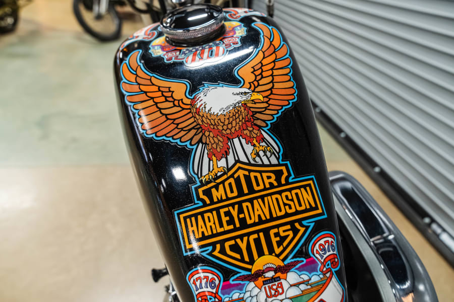 1976 Harley-Davidson XLH Bicentennial Edition For Sale At Auction