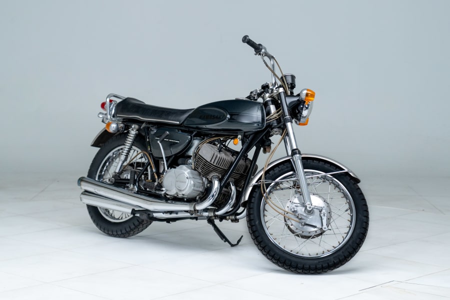 1970 Kawasaki H1 Mach III 500 For Sale At Auction - Mecum Auctions
